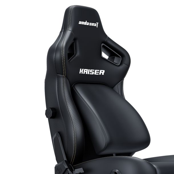 Крісло геймерське Anda Seat Kaiser 4 Size L Premium PVC Black (871470372) купить