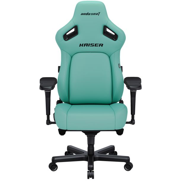 Крісло геймерське Anda Seat Kaiser 4 Size L Premium PVC Green (871470377) цена