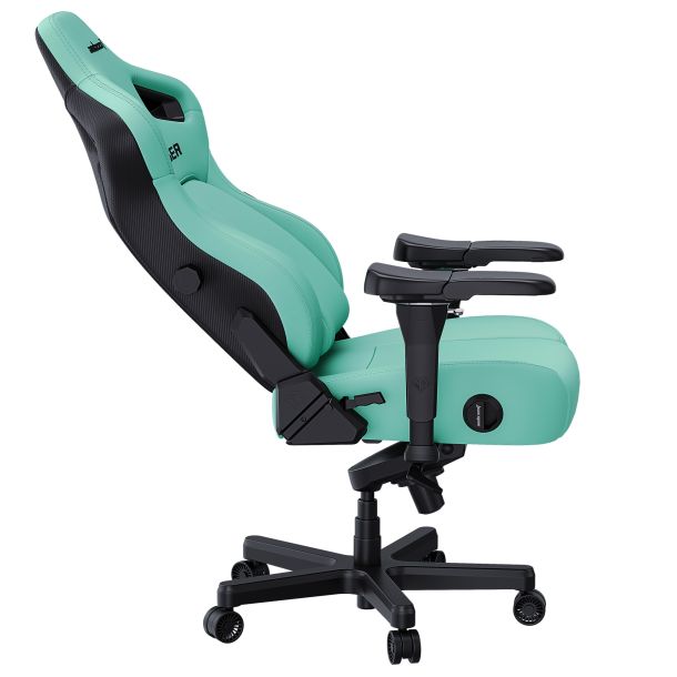 Крісло геймерське Anda Seat Kaiser 4 Size L Premium PVC Green (871470377) купить