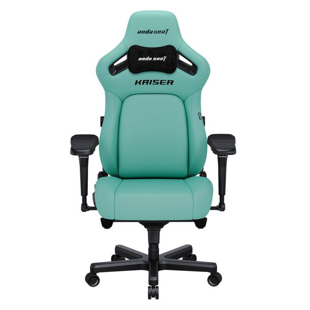 Крісло геймерське Anda Seat Kaiser 4 Size L Premium PVC Green (871470377)