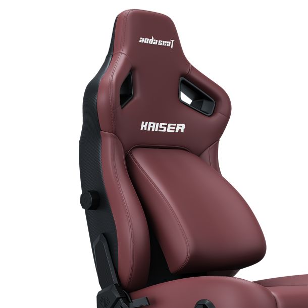 Кресло геймерское Anda Seat Kaiser 4 Size L Premium PVC Maroon (871470375) недорого