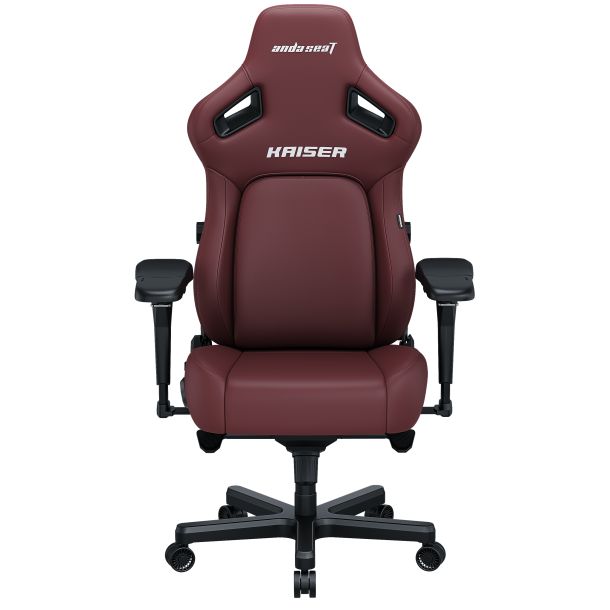 Кресло геймерское Anda Seat Kaiser 4 Size L Premium PVC Maroon (871470375) фото