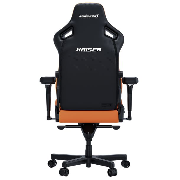 Кресло геймерское Anda Seat Kaiser 4 Size L Premium PVC Orange (871470373) цена