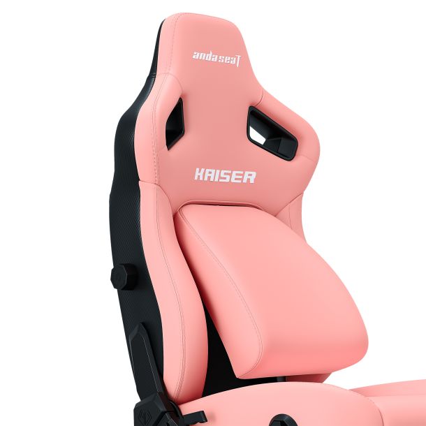 Крісло геймерське Anda Seat Kaiser 4 Size L Premium PVC Pink (871470374) недорого