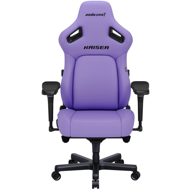 Крісло геймерське Anda Seat Kaiser 4 Size L Premium PVC Purple (871470378) фото