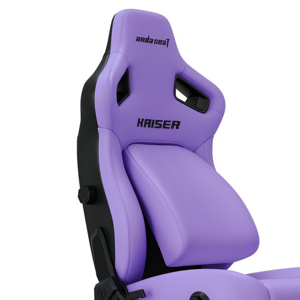 Крісло геймерське Anda Seat Kaiser 4 Size L Premium PVC Purple (871470378) недорого