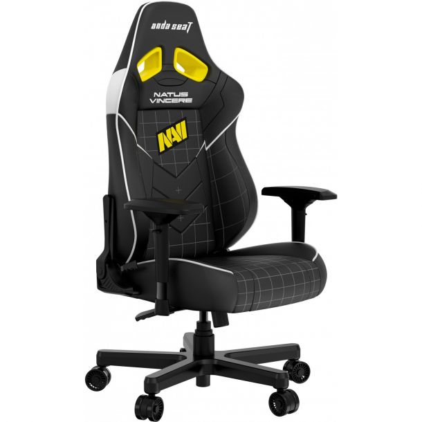 Кресло геймерское Anda Seat Navi Edition L Black (87487752) фото
