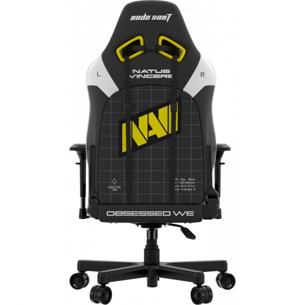 Кресло геймерское Anda Seat Navi Edition L Black (87487752) дешево
