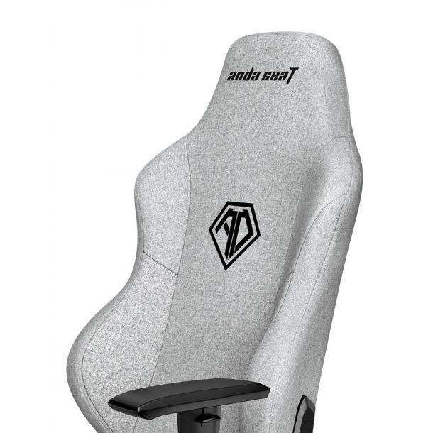 Кресло геймерское Anda Seat Phantom 3 L Linen Grey (87524366) в Украине