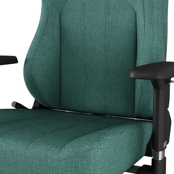 Крісло геймерське Arc 2 Fabric Чорний, Emerald (781470327) в Украине