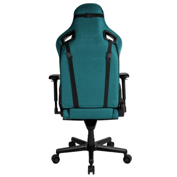 Крісло геймерське Arc Fabric Чорний, Emerald (78721316) купить