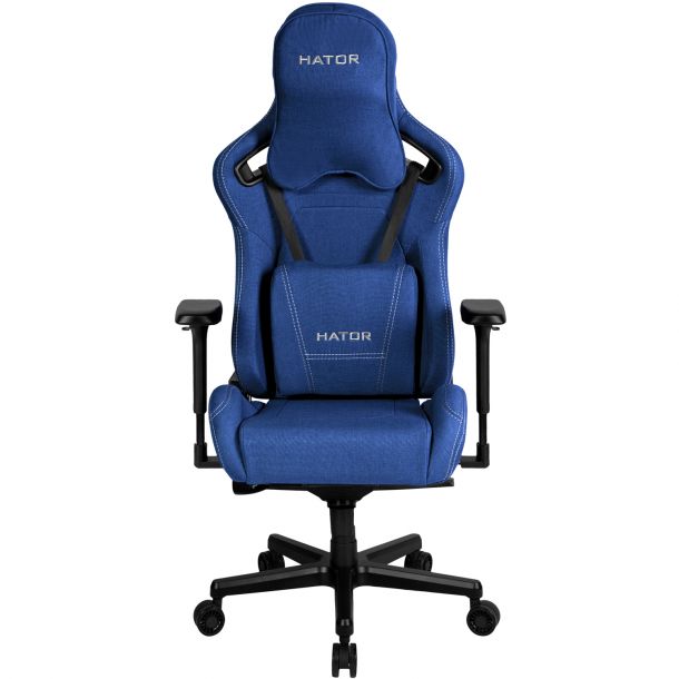 Кресло геймерское Arc Fabric Черный, Jeans Blue (78527679) в интернет-магазине