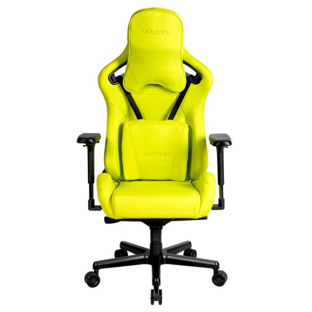 Кресло геймерское Arc Fabric Черный, Juicy Lime (78721321) hatta