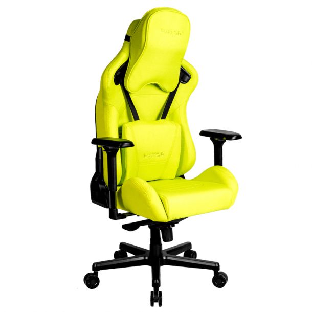 Кресло геймерское Arc Fabric Черный, Juicy Lime (78721321)