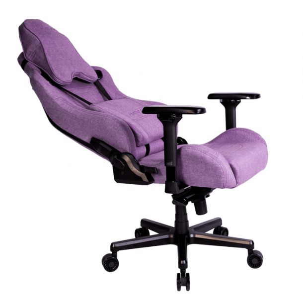 Кресло геймерское Arc Fabric Черный, Plummy Violet (78721320) недорого