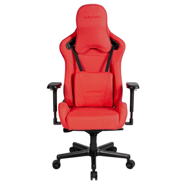 Кресло геймерское Arc Fabric Черный, Stelvio Red (78721319) hatta
