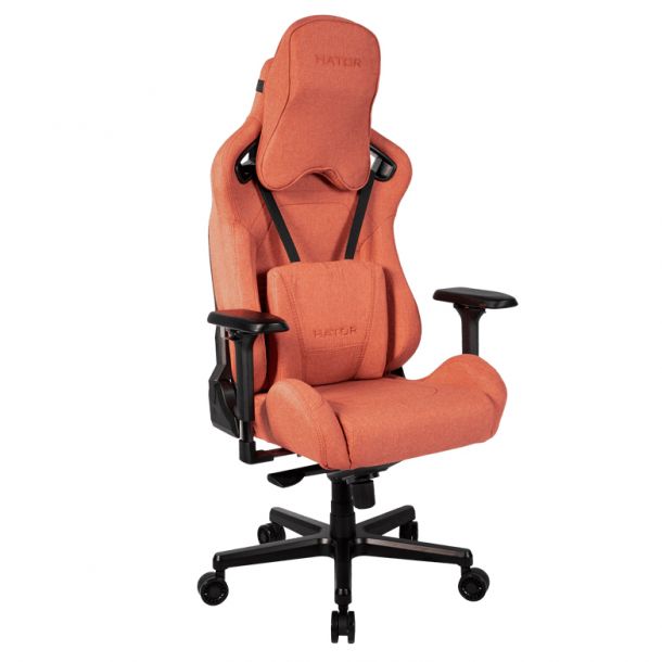 Кресло геймерское Arc Fabric Черный, Terracotta Red (78721315)