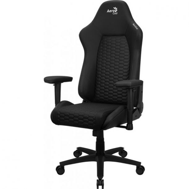 Кресло геймерское Crown Leather Черный, All Black (77518278) с доставкой