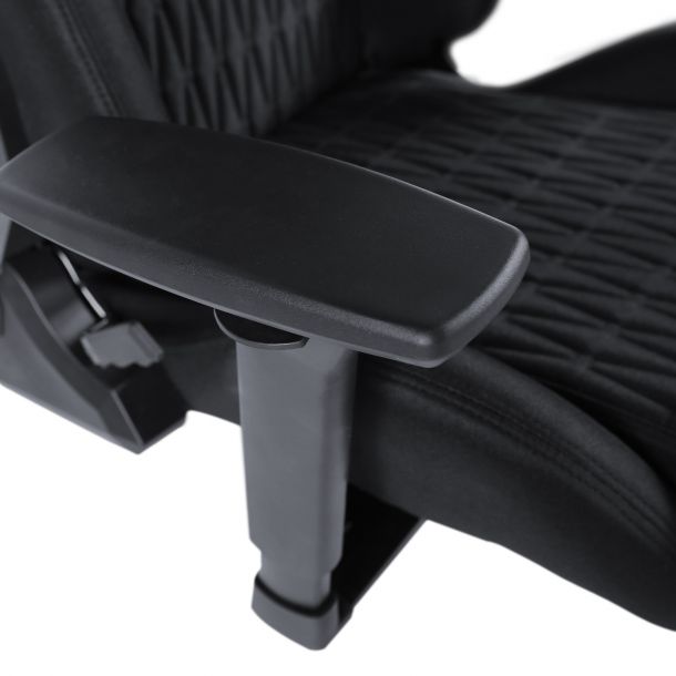 Крісло геймерське Darkside PRO Fabric (HTC-914) Чорний, Black (781181297) в интернет-магазине