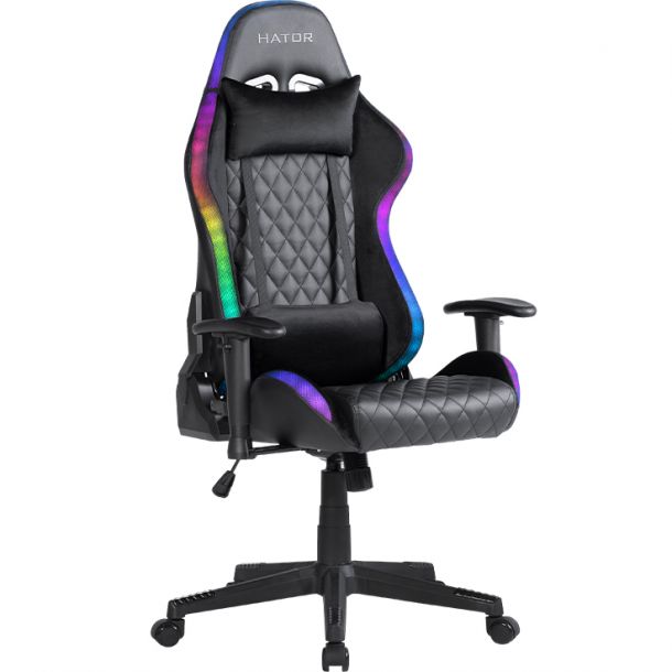 Крісло геймерське Darkside RGB Чорний, Чорний (78518309)