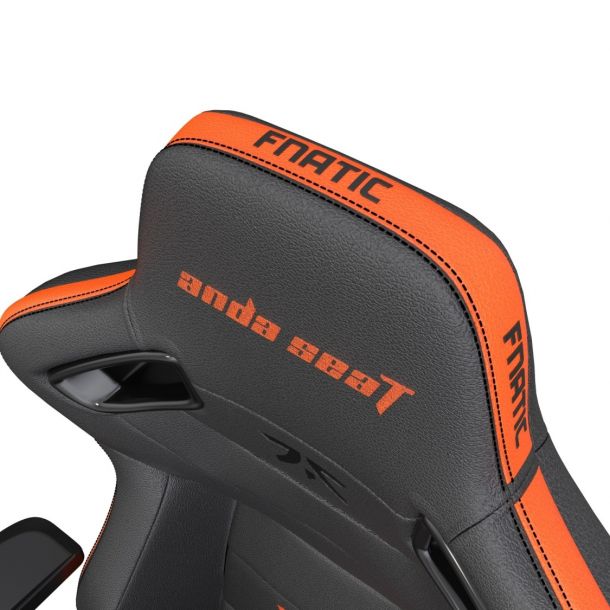 Крісло геймерське Anda Seat Fnatic Edition XL Black, Orange (87487751) цена