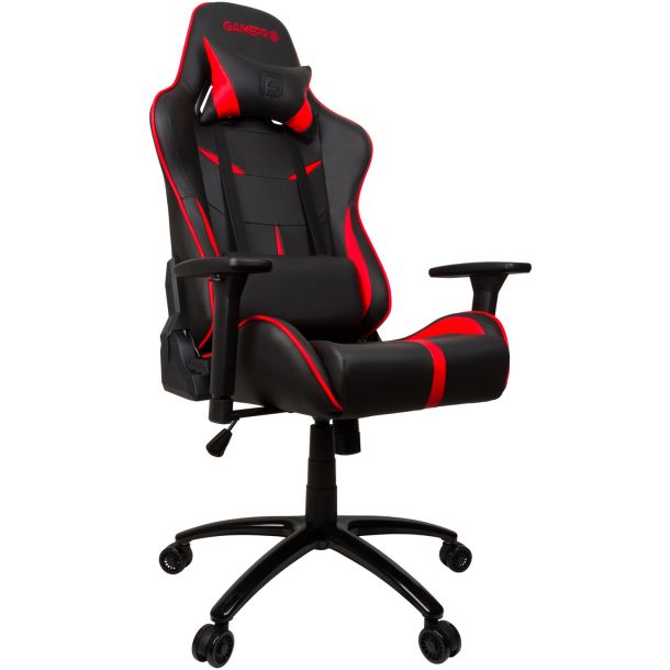 Кресло геймерское GamePro Nitro KW-G42 Black, Red (97524096)
