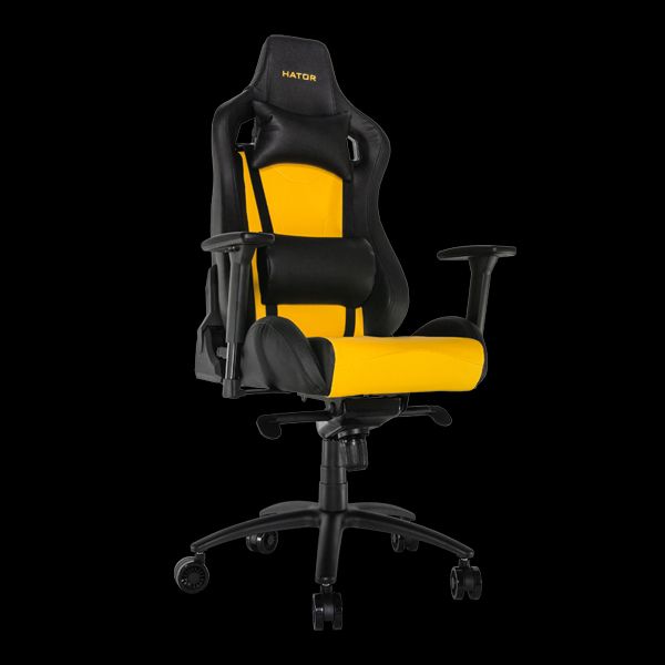 Кресло геймерское Apex Черный, Желтый (78446757) в интернет-магазине