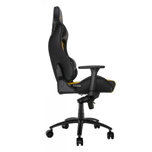 Крісло геймерське Apex Чорний, Жовтий (78446757) дешево