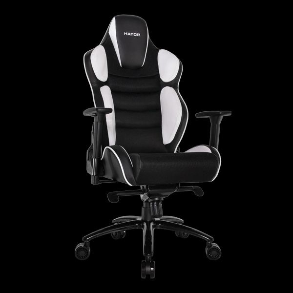 Кресло геймерское Hypersport V2 Черный, Белый (78449637) в интернет-магазине