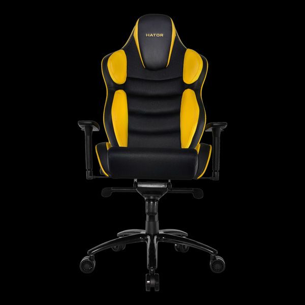 Кресло геймерское Hypersport V2 Черный, Желтый (78449631) фото