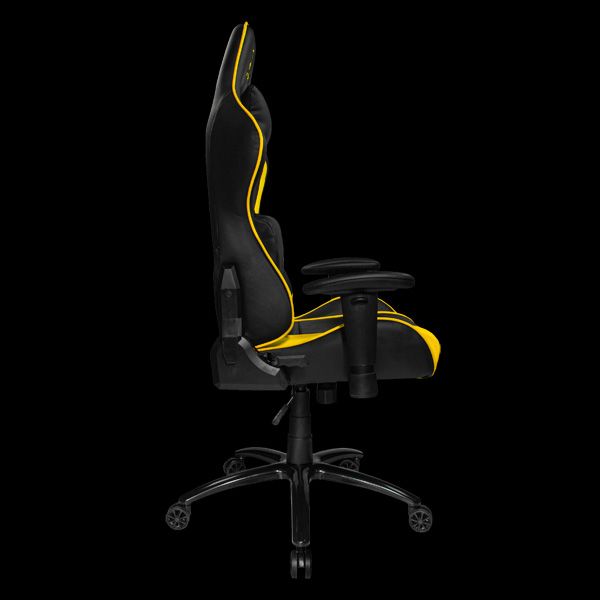Кресло геймерское Sport Essential Черный, Желтый (78450017) цена