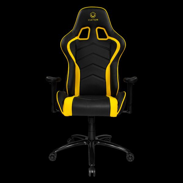 Крісло геймерське Sport Essential Чорний, Жовтий (78450017) фото