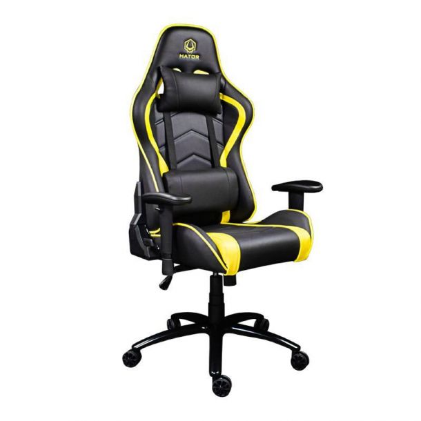 Кресло геймерское Sport Essential Черный, Желтый (78450017)