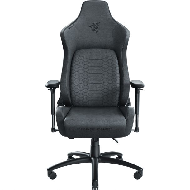 Кресло геймерское Iskur Fabric XL Черный, Серый (79518266) hatta