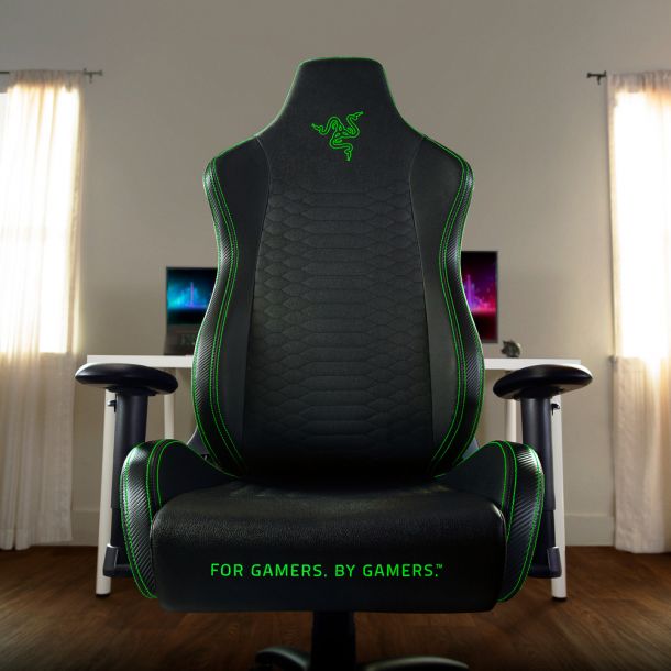 Кресло геймерское Iskur X Черный, Зеленый (79518267) купить