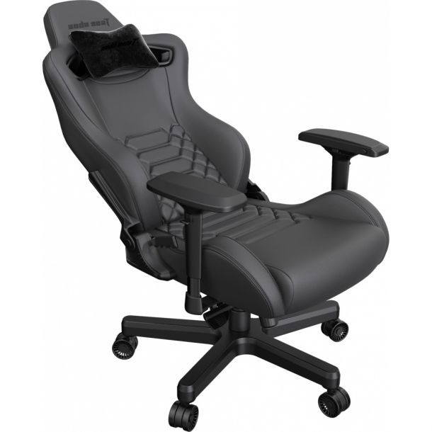 Кресло геймерское Anda Seat Kaiser 2 Napa XL Black (87487759) дешево