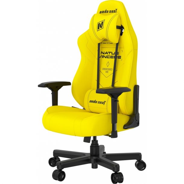 Кресло геймерское Anda Seat Navi Edition L Yello (87487753) недорого