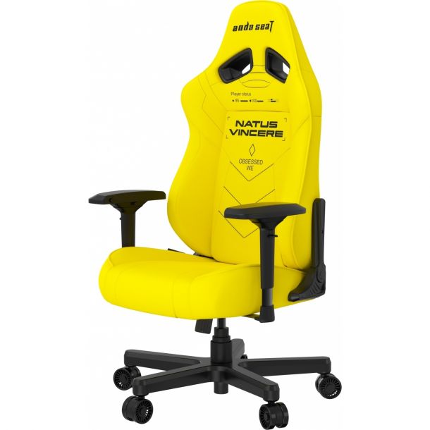 Кресло геймерское Anda Seat Navi Edition L Yello (87487753) купить