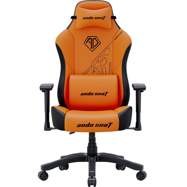 Крісло геймерське Phantom 3 Tiger edition PVC Size L Orange (871269465) в интернет-магазине