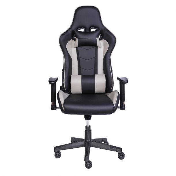 Кресло геймерское Race Gamer Черный, Серый (44476618) в Украине