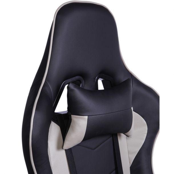 Кресло геймерское Race Gamer Черный, Серый (44476618) фото