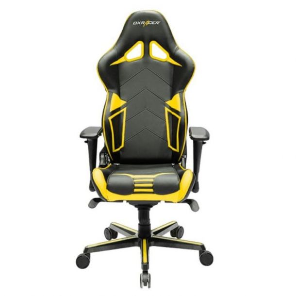 Кресло геймерское Racing OH/RV131 Черный, Желтый (38460482) фото