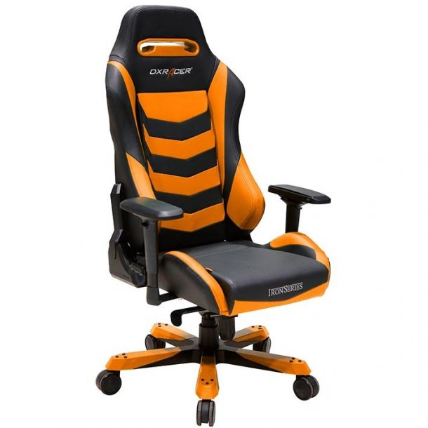 Кресло геймерское IRON OH/IS166 Черный, Оранжевый (38250911)