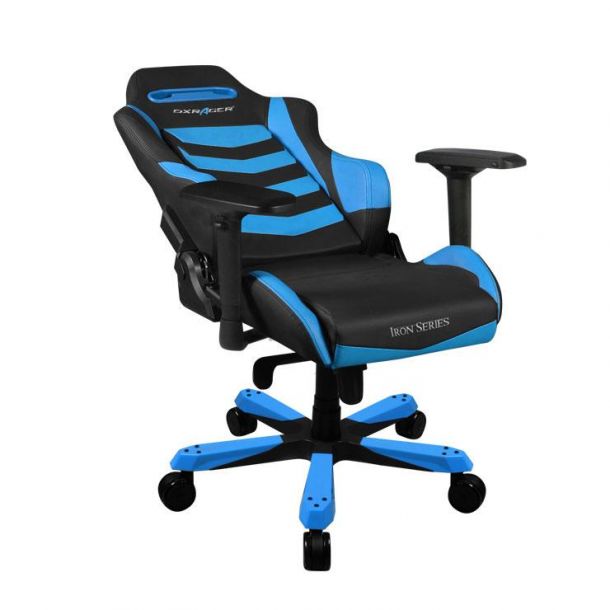 Кресло геймерское IRON OH/IS166 Черный, Синий (38250910) фото