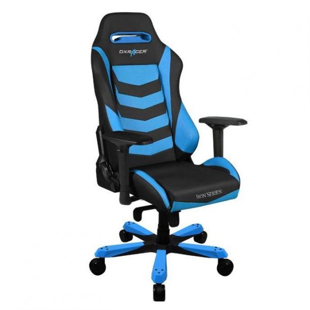 Кресло геймерское IRON OH/IS166 Черный, Синий (38250910)