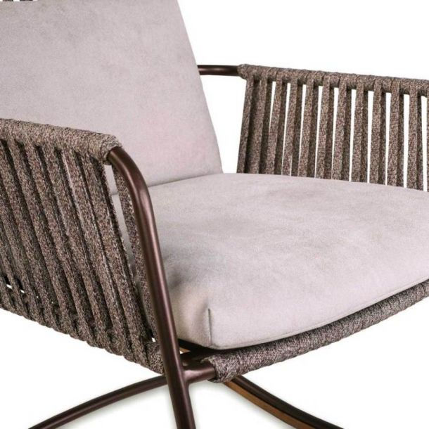 Кресло качалка Купер Коричневый меланж (41445439) в интернет-магазине