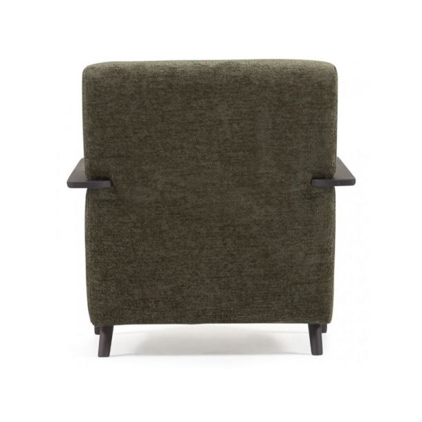Кресло MARTHAN Зеленый, Черный (90916310) недорого
