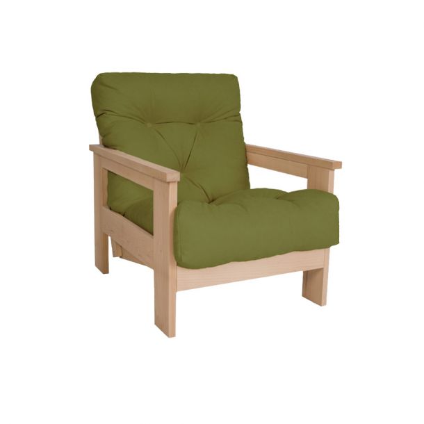 Кресло Mexico Зеленый, Натуральный (65442687)