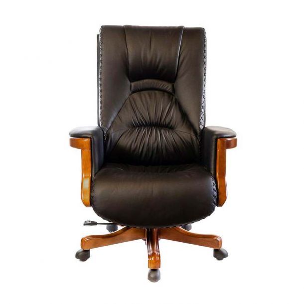 Кресло Морион EX TILT Кожа Черный (47403525) цена