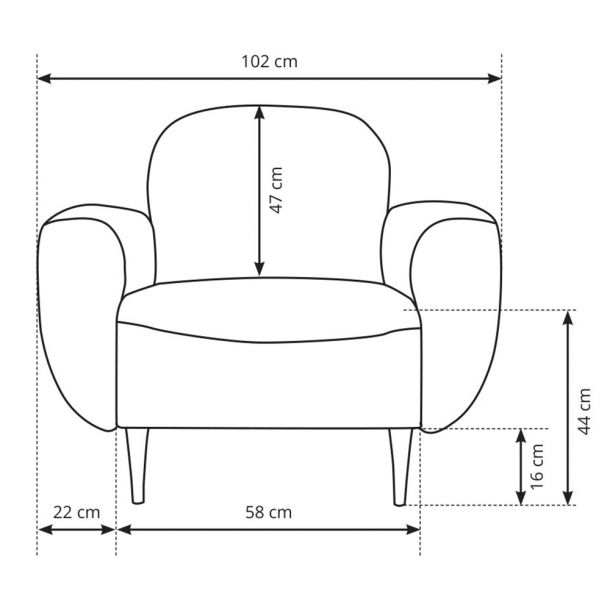 Крісло м'яке BOHO Element 05 (1321270837) купить